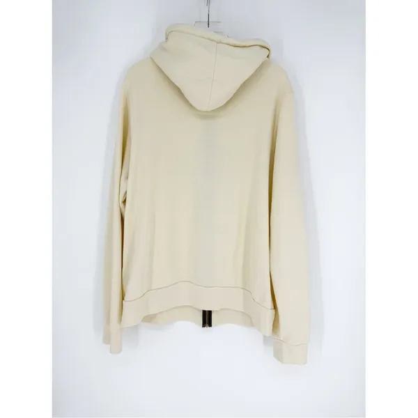 Aviator Nation x Peloton 5 Stripe Zip Hoodie Womens XXL Cream - Image 3
