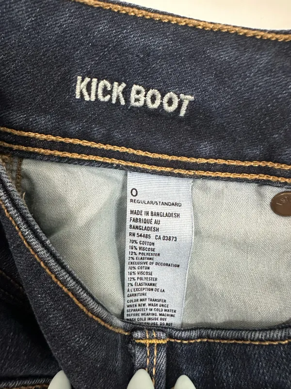 American Eagle Kickboot Dark Jeans - 0 - Image 3