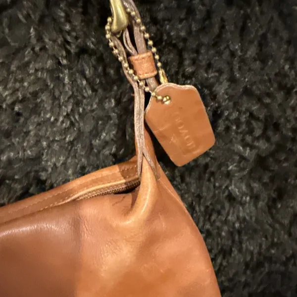 Vintage COACH 4148 Brown Leather Original SoHo Mini Bucket Shoulder Bag USA NICE - Image 8