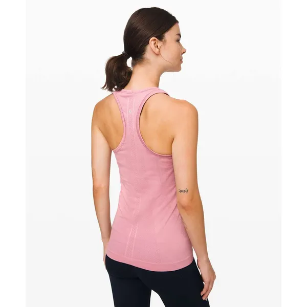 Lululemon Swiftly Tech Racerback Tank Pink Taupe Size 6 - Image 12