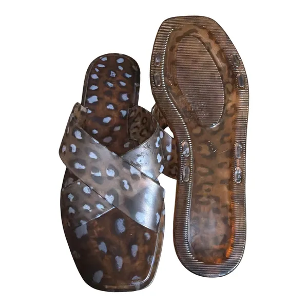 Maurice’s Leopard Print Jelly Slide Sandals - Image 4