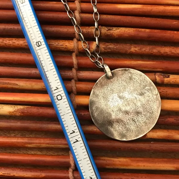 Silpada Sterling Silver Multi Chain Necklace Silver Pendant. 16” - Image 7