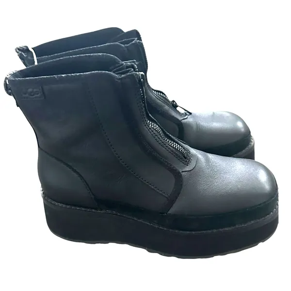 Ugg CityFunc Zip Platform Women Bootie black size 7 - Image 2