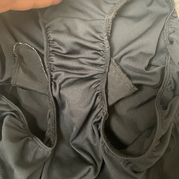 Nike Dri Fit Women Size Medium Black Lightweight Athletic Running‎ Shorts - Image 7