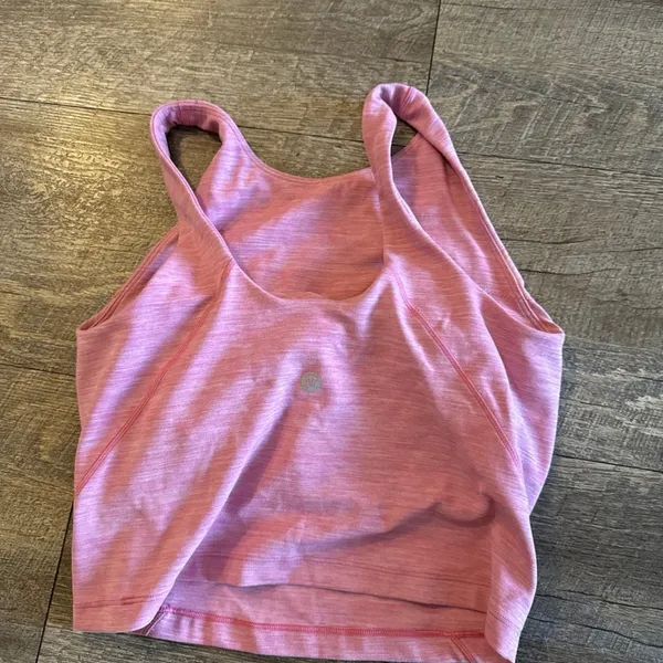 Lululemon Align High-Neck Tank Top in Heathered Pink Blossom - Image 5