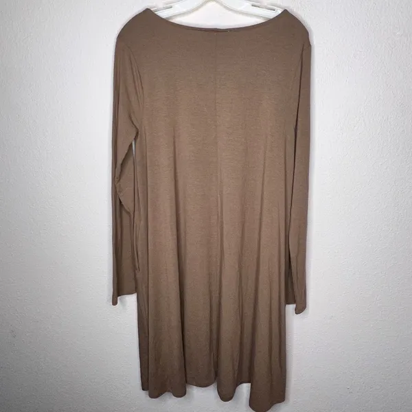 Panhandle Tunic Dress nwt Brown Size L - Image 4