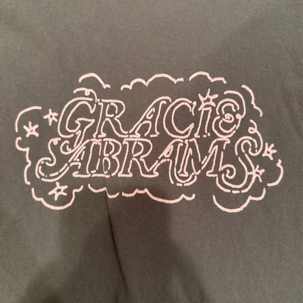 Gracie Abrams Concert Tee Gray Size M - Image 6