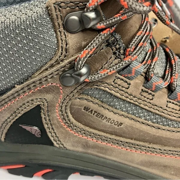 Red Wing waterproof work boots size 6.5‎ Brown - Image 2