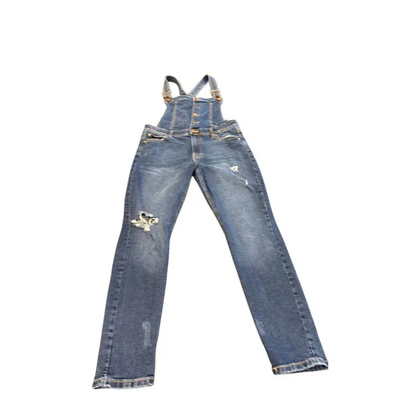 Celebrity Pink Ripped Denim Overall size L - Image 2