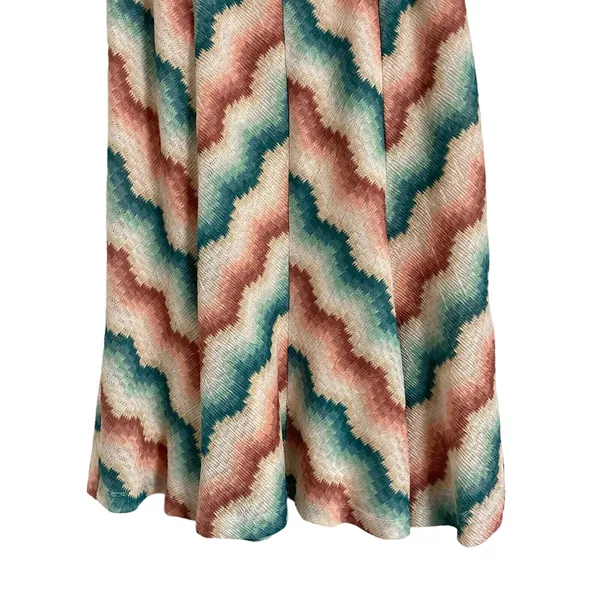 Maeve Anthropologie Women's Chevron Striped‎ MARIA Knit Midi Skirt Size XL NWT - Image 6