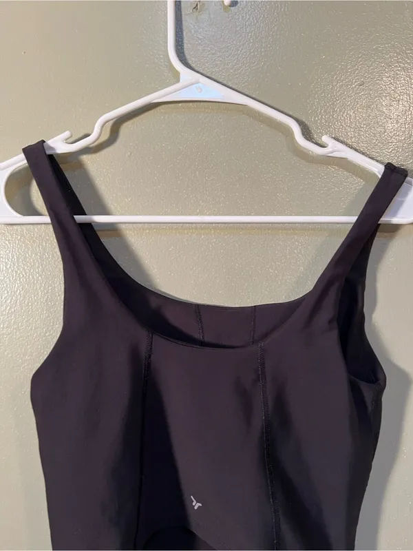 Old Navy Women’s Size Small Longline Sports Bra PowerSoft Light Support Go-Dry - Image 7