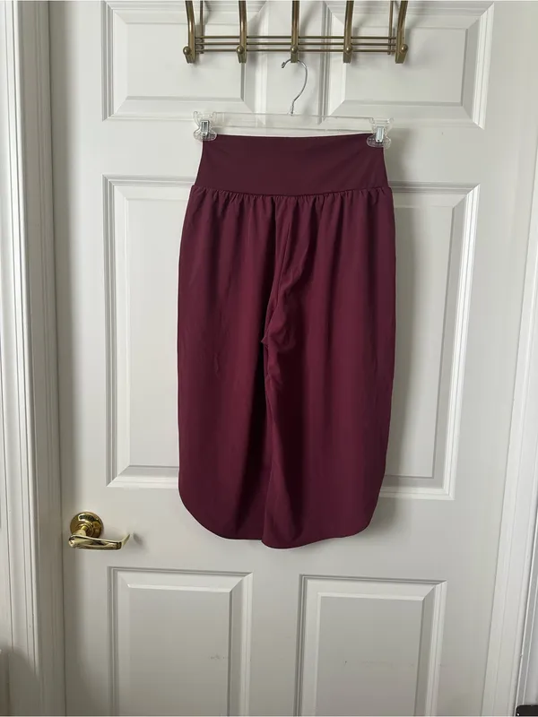 Halara Breezeful High Waisted Crossover Quick Dry Resort Pants with Pockets S - Image 2
