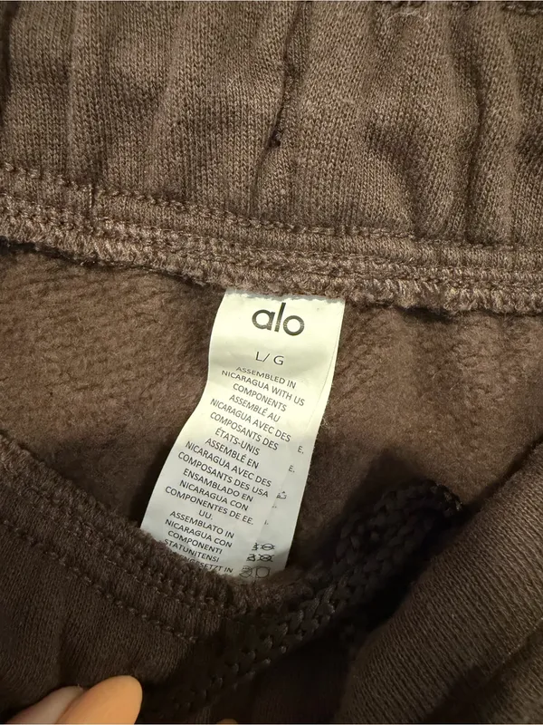 ALO‎ Yoga accolade Espresso Brown Casual Sweatpants - Image 3