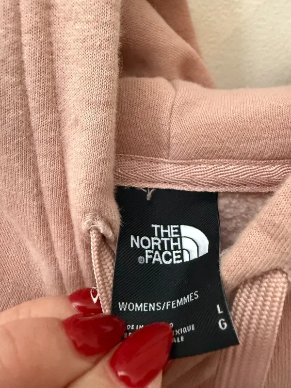 The North Face Light Pink Hoodie  - Image 2