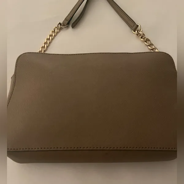 Michael Kors Crossbody Bag – Taupe Color - Image 3