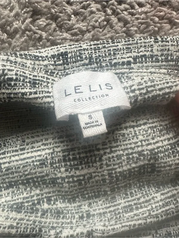 Le Lis Black and White Tweed Patch-Pocket Mini Skirt - Image 4