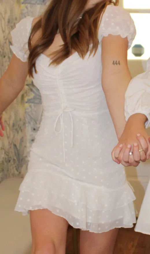 Princess Polly Dress Mini White - Image 6