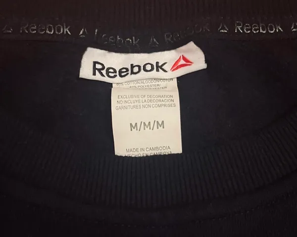 Women’s Reebok crew neck sweater - Image 2