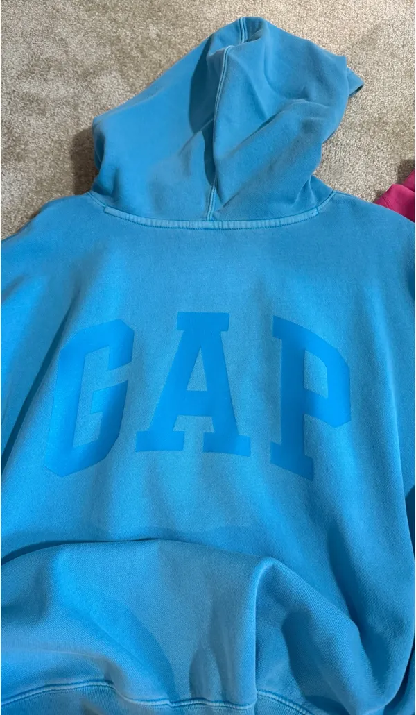 Gap Hoodie Blue Women’s - Image 2