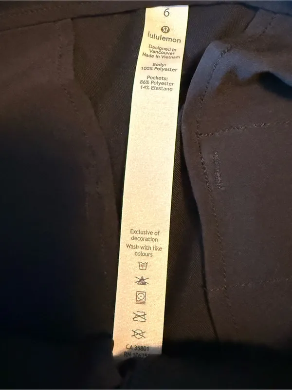lululemon athletica city Trek Slim Dress Pants - Image 6