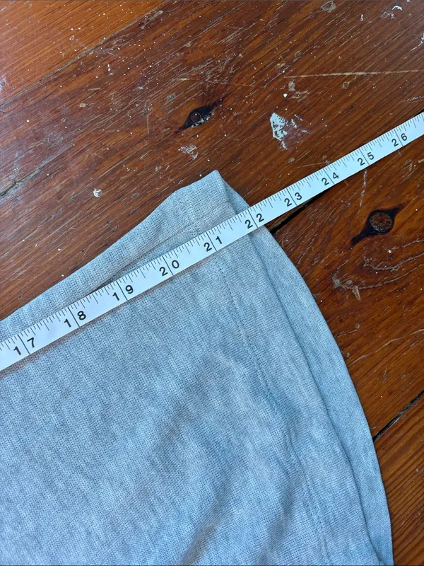 Daily Ritual Heather Gray Sleeveless Drawstring Jumpsuit Size Medium - Image 5