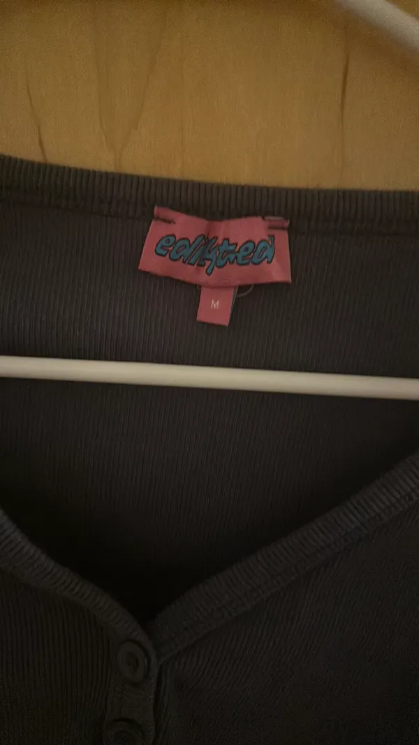 Dark blue Edikted long sleeve  - Image 4