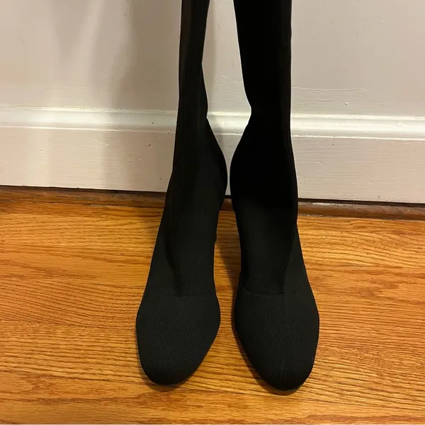 Charles by Charles David Stretch Heeled Boots Elastic Size 8 - Image 6