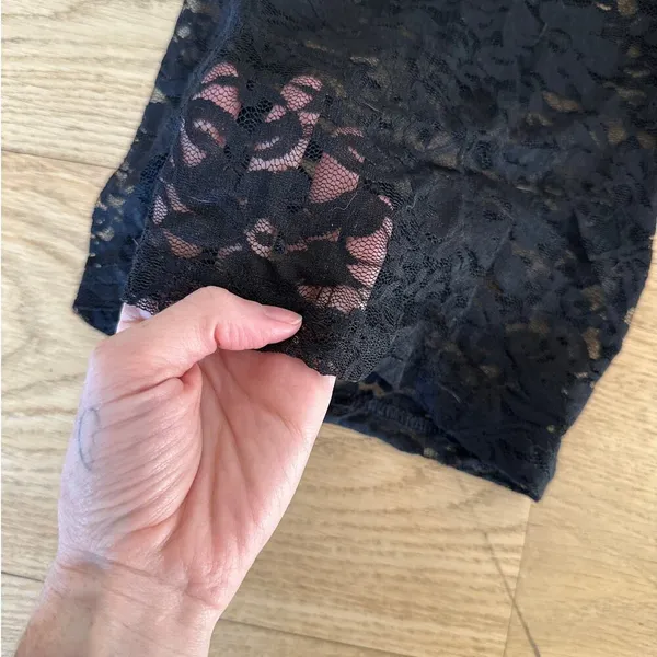 Edikted - Cynthia Lace Cup Sheer Jumpsuit in Black - Image 2