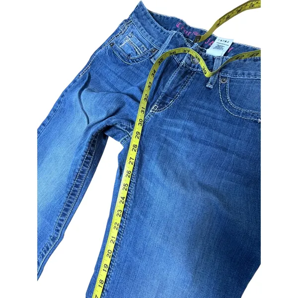 Cruel Denim Jayley Slim Bootcut Jeans Medium Wash Stretch CB13654001 Size 29/7 S - Image 7