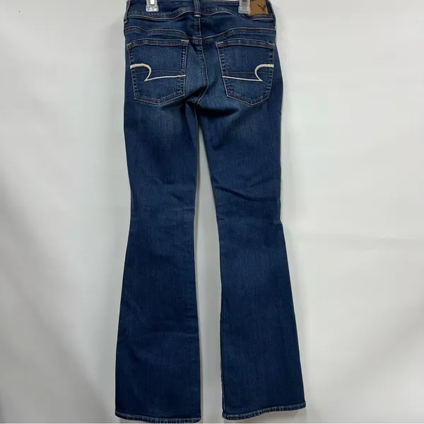 American Eagle 2 Jeans Womens super Stretch kick boot - Image 2