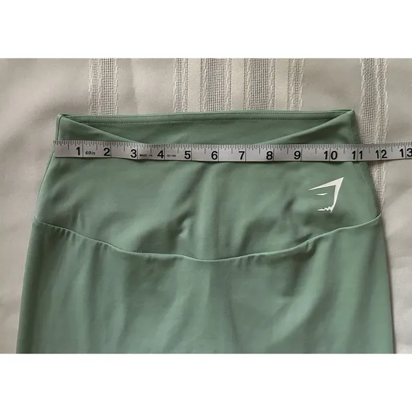 Gymshark Training 7/8 Leggings - Alpine Green - Size M - Image 8