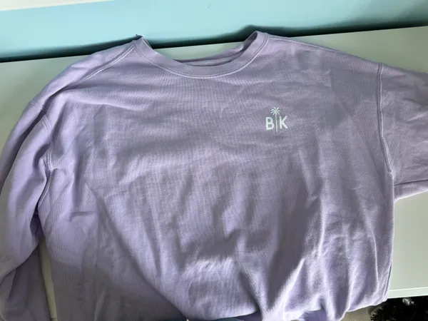 Beach Krew Crewneck Purple Size XL - Image 4