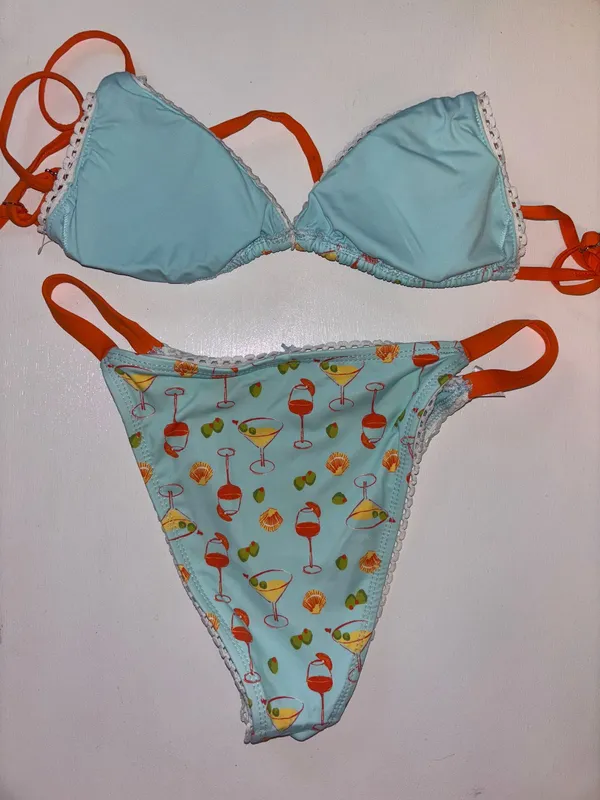 Dippin Daisies Bikini Blue - Image 4