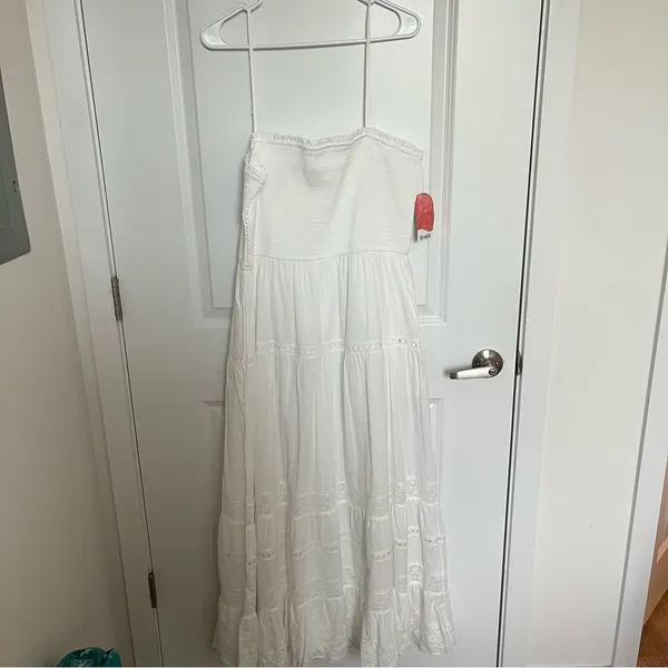 NEW Arula White Floral Maxi Dress Plus Size 0X Available NWT - Image 6