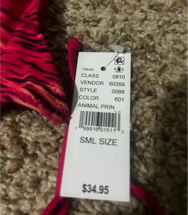 PacSun pink animal print bikini - Image 2