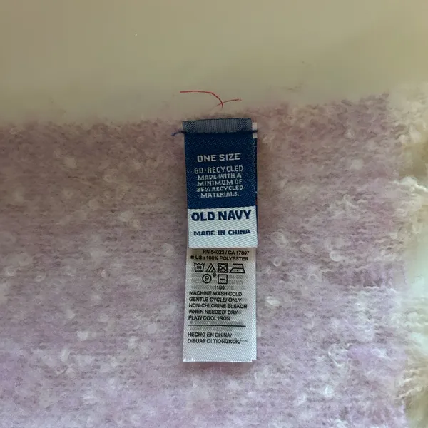 Old Navy Color Block Scarf - Image 4