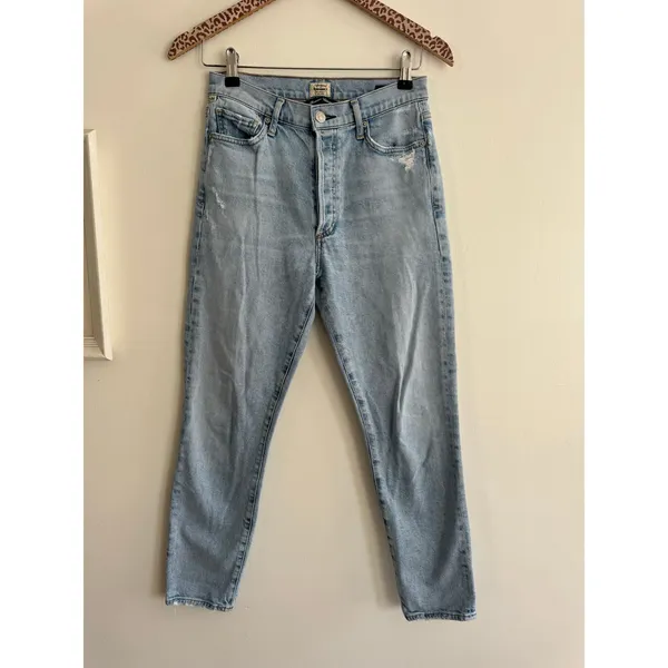 CITIZENS OF HUMANITY Olivia High Rise Slim Jeans in Imagine Size 26 - Image 3