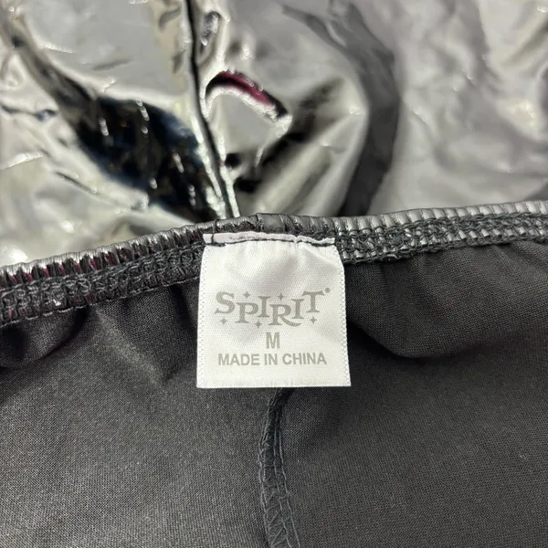 Spirit Shiny Black Police Bodysuit Size‎ M - Image 5