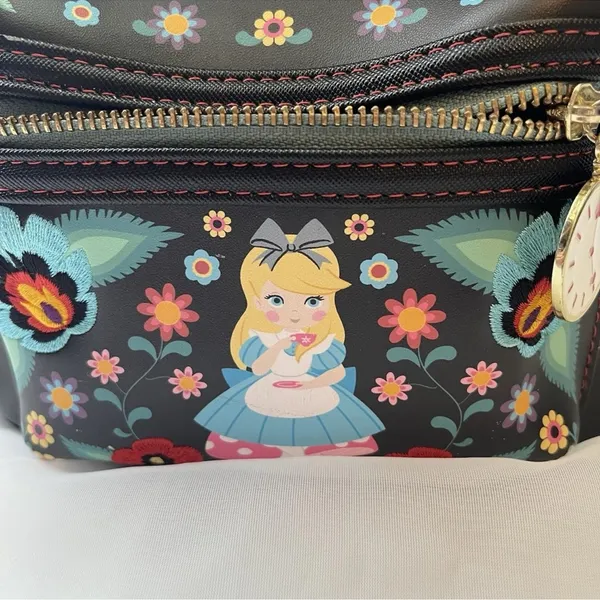 Loungefly Disney Alice In Wonderland Mini Backpack*READ* - Image 3