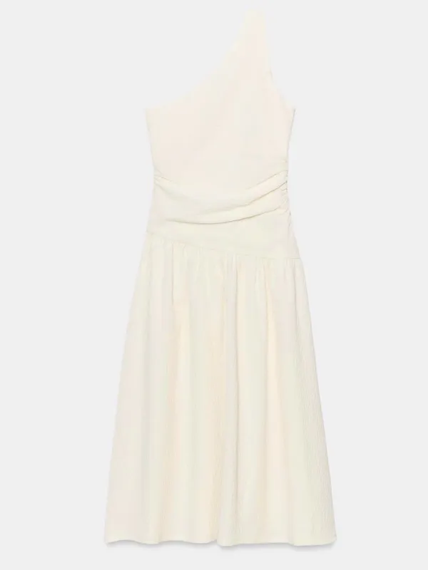 ZARA Asymmetrical Textured Dress - Image 6