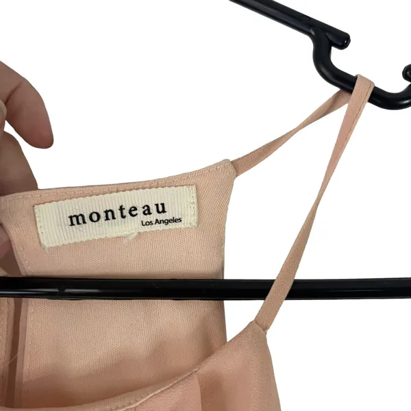 Anthropologie Monteau Women's Size Small Blush‎ Pink Cami Tunic Top - Image 8
