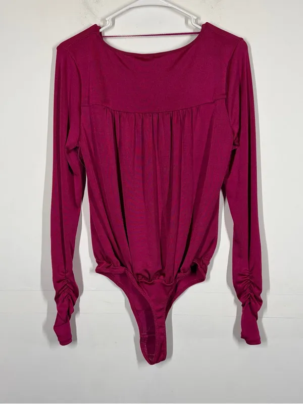 NWOT Free People Kaya Keyhole Bodysuit Size Small - Image 5