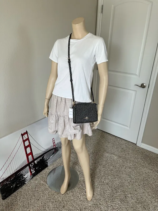 Coach Slim Crossbody Bag With Spot Print - Image 5