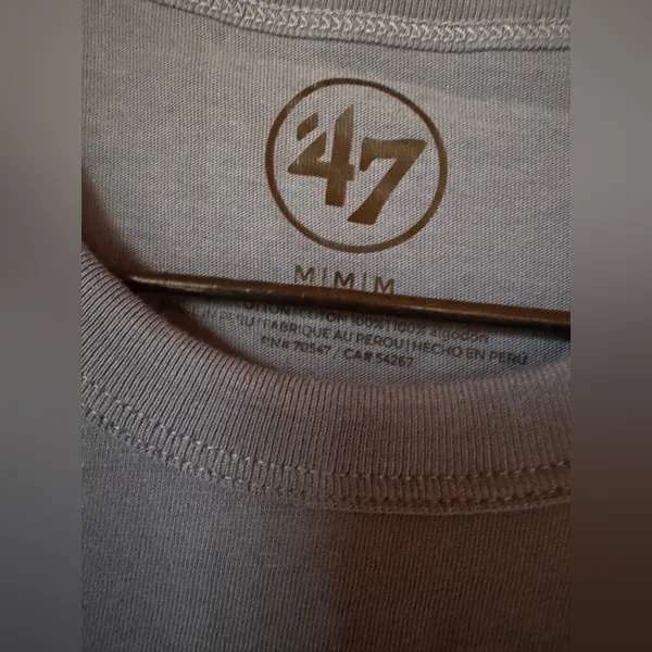 ’47 Brand New York Mets Tee – Cadet Blue – Size M – NWT – Retail $35 - Image 5