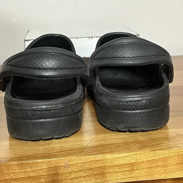 Foam Slip On‎ Clogs Lightweight Versatile Womens Size 8 Black - Image 5