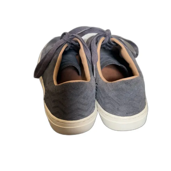 TOMS Lenox Suede Low‎ Top Sneakers Charcoal Grey Womens Size 7.5 Casual Shoes - Image 4