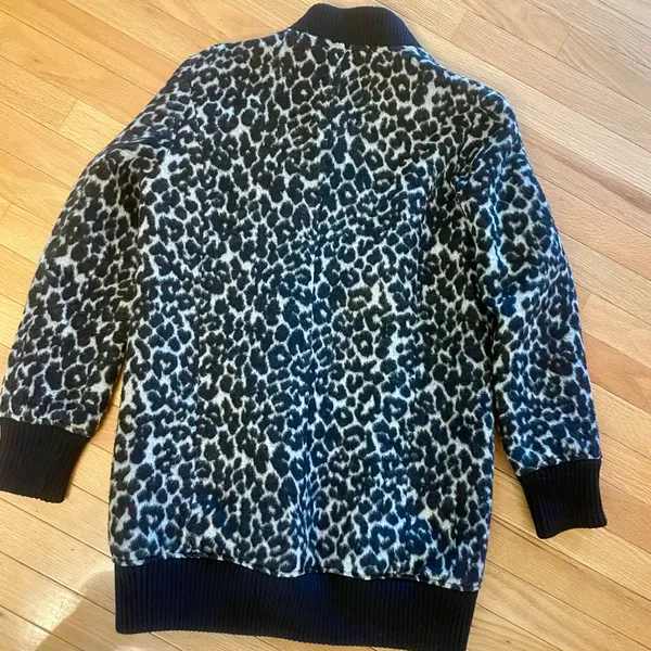 Sam Edelman Black and White Leopard Jacket - Image 3