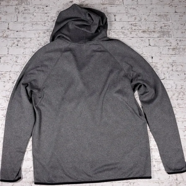 Nike All Time Full-Zip‎ Therma Training Hoodie Gray 683656-012 Women's XL - Image 2