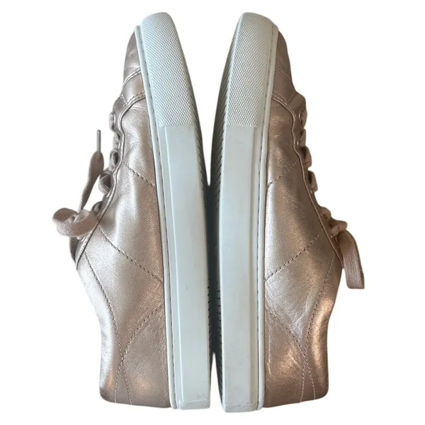Tory Burch‎ Amalia Rose Gold Metallic Sneakers 8 - Image 6