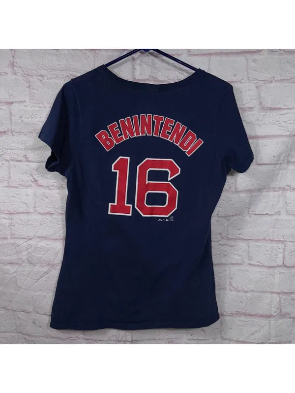 Majestic Boston Red Sox Andrew Benintendi 2018 World Series Champions Tee XL - Image 7